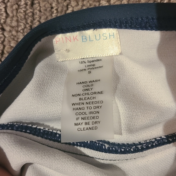 Pink Blush Maternity Swimsuit - Picture 4 of 5